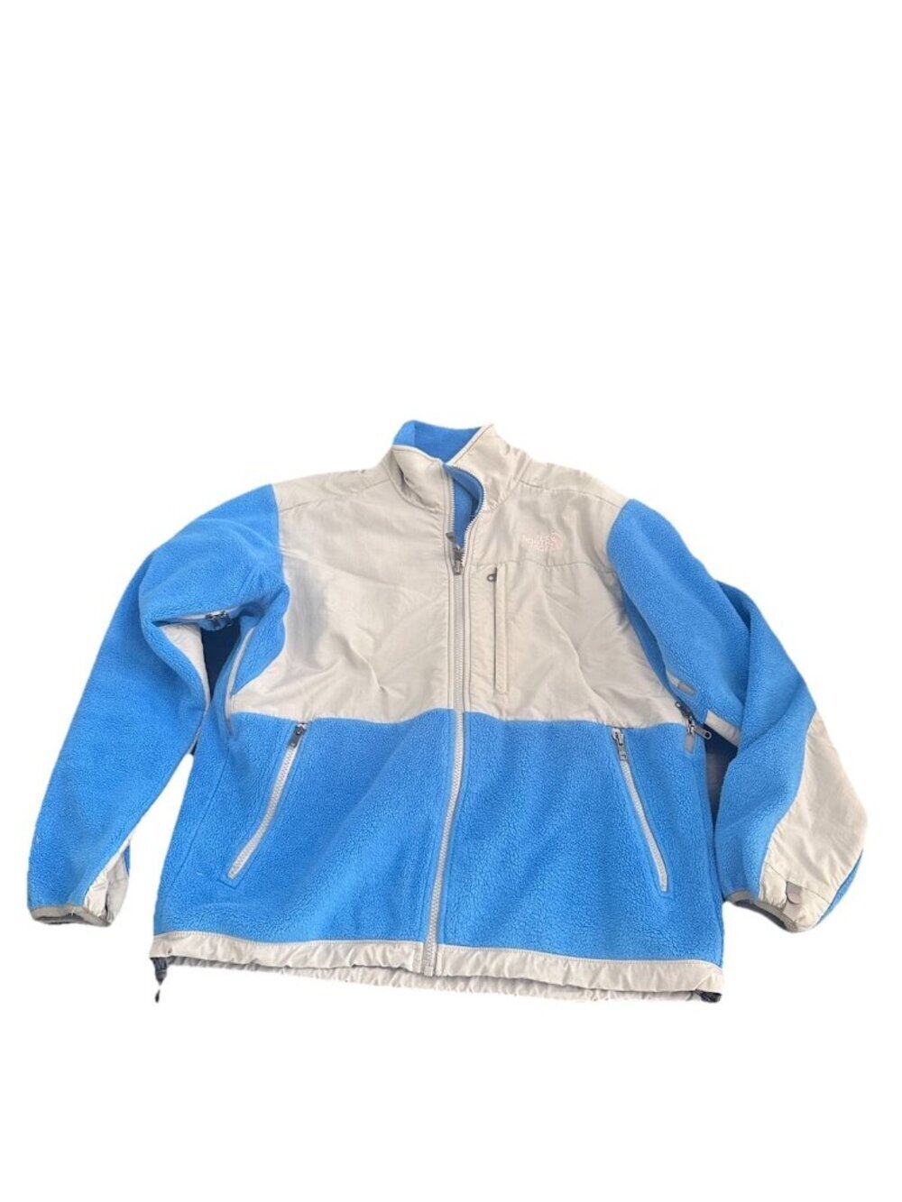 The North Face Womens Denali Jacket Blue Full Zip Size Medium